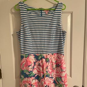 Lilly Pulitzer EUC Lucky Charm Dress L Large